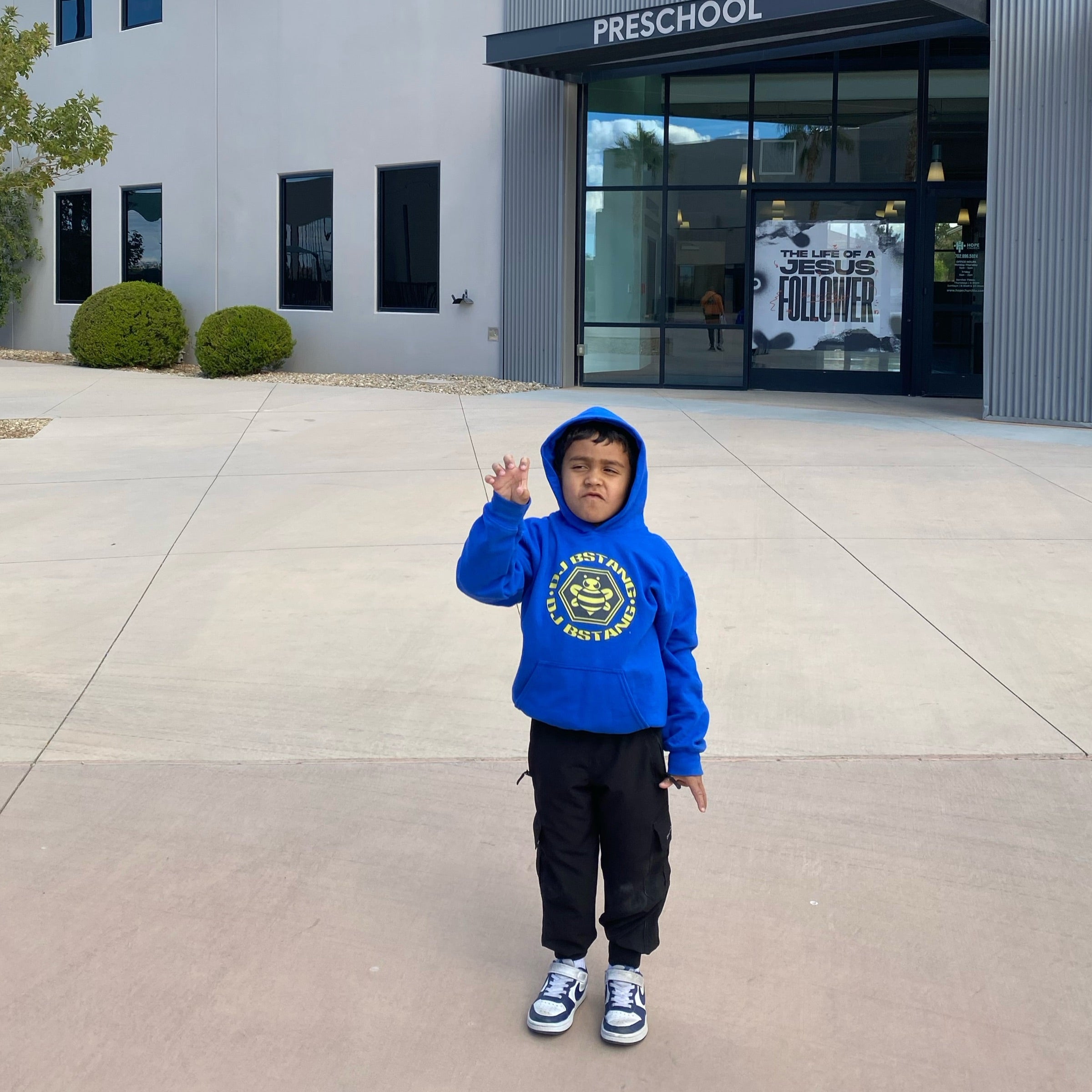 DJBstang - Logo Youth Hoodie - Beats 4 Hope