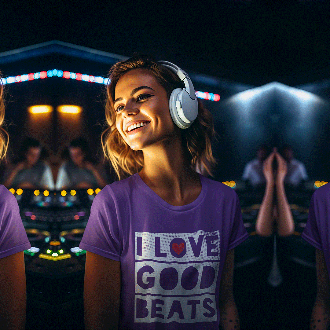 I LOVE GOOD BEATS Men's T-Shirt - Beats 4 Hope