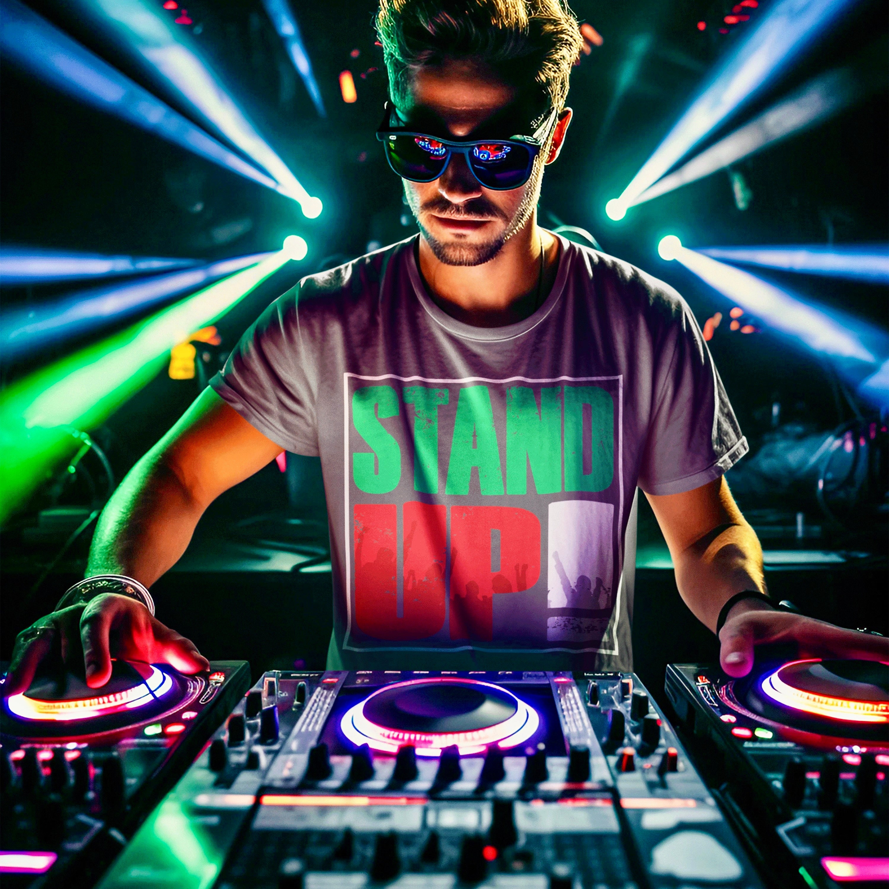 STAND UP! Men's T-Shirt - Beats 4 Hope