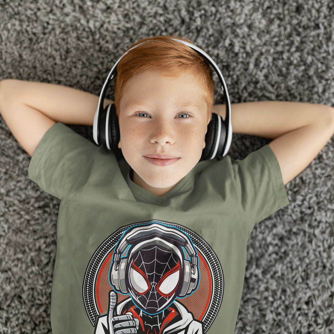 SPIDER VIBES Mens T- Shirt