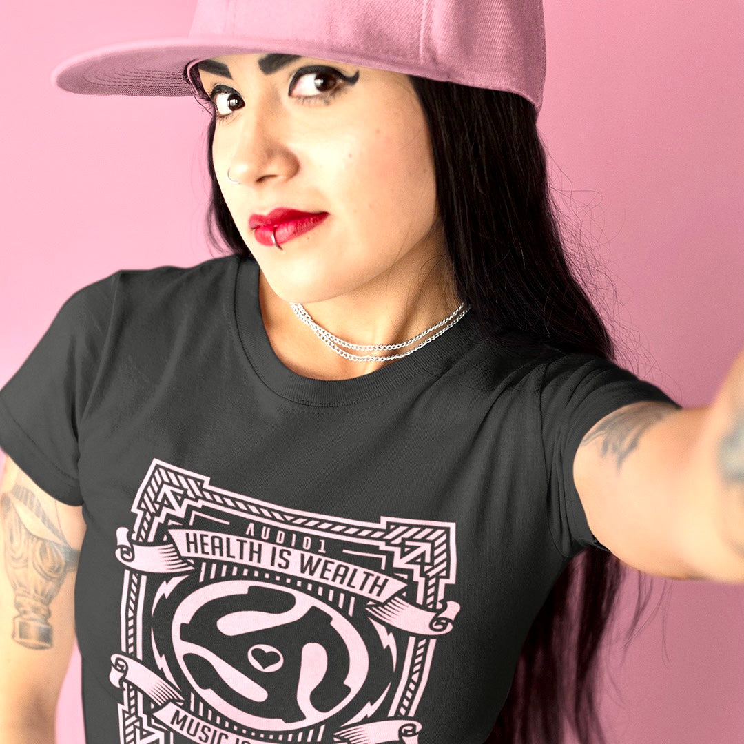 HEALTH IS WEALTH PINK - Unisex T-Shirt - Beats 4 Hope