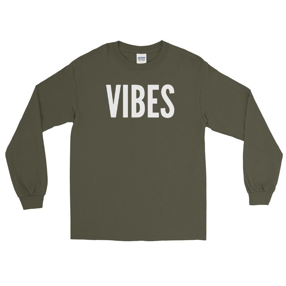 VIBES - Men’s Long Sleeve Shirt - Beats 4 Hope