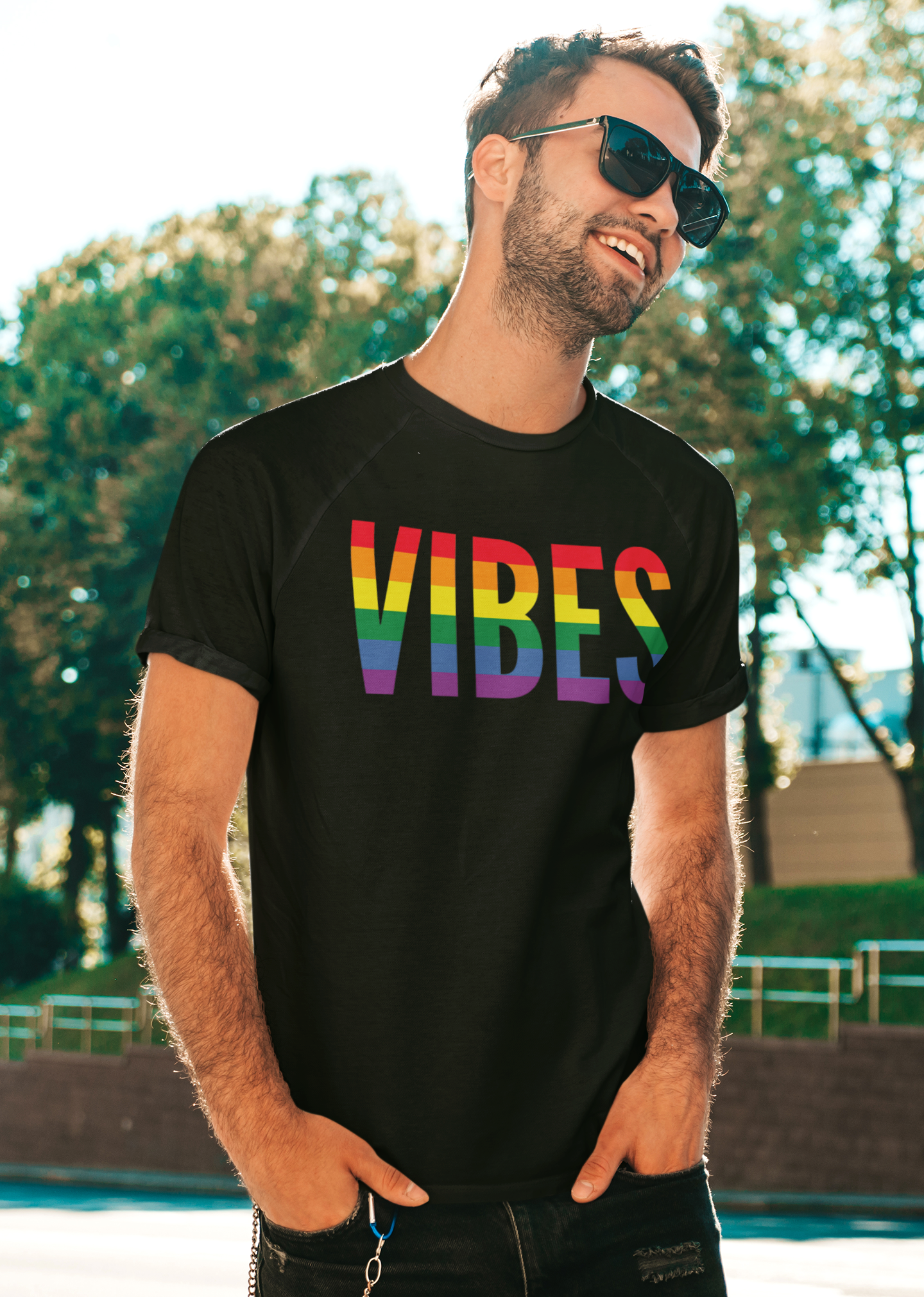 VIBES PRIDE Unisex T-Shirt - Beats 4 Hope