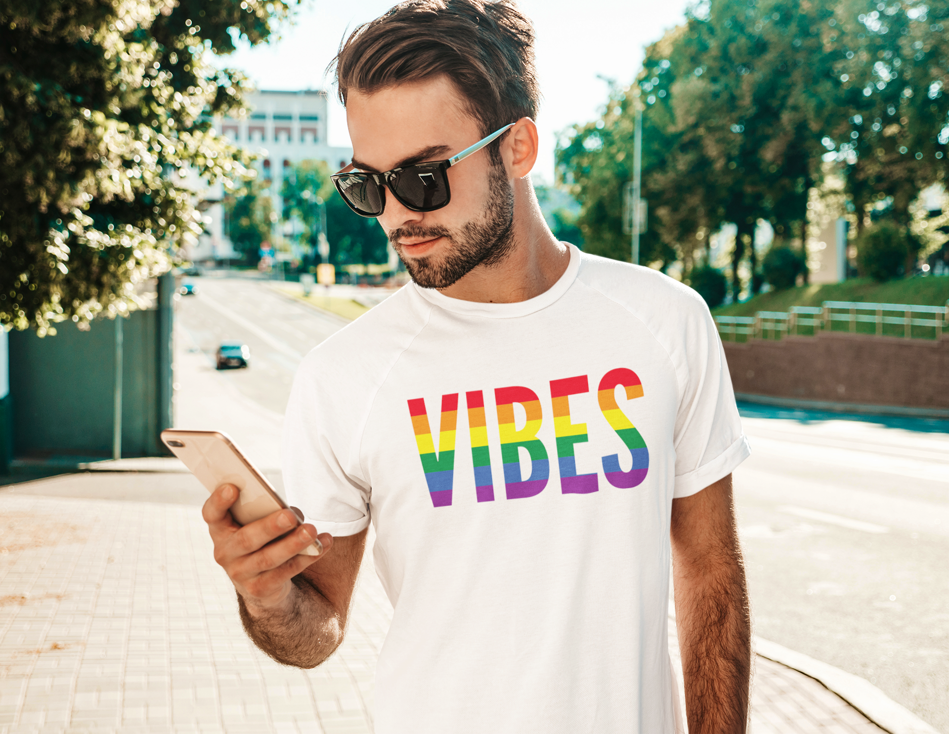 VIBES PRIDE Unisex T-Shirt - Beats 4 Hope