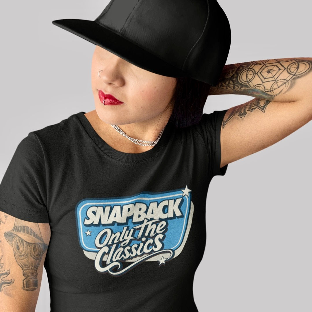 SNAPBACK - Classic Blue Unisex T-Shirt - Beats 4 Hope