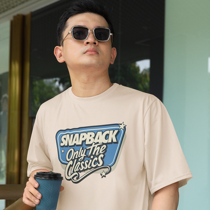 SNAPBACK Classic Blue - Men's T-Shirt - Beats 4 Hope