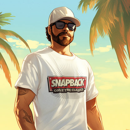 SNAPBACK - Classic Red Unisex T-Shirt - Beats 4 Hope