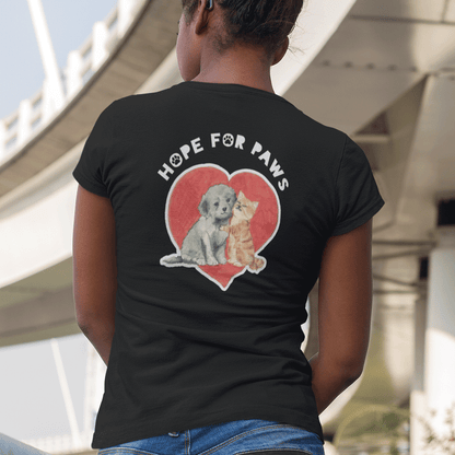 HOPE FOR PAWS - Women's Relaxed T-Shirt - Beats 4 Hope