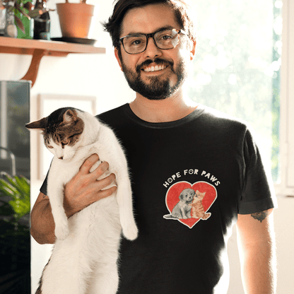 HOPE FOR PAWS – Men's Relaxed T‑Shirt - Beats 4 Hope