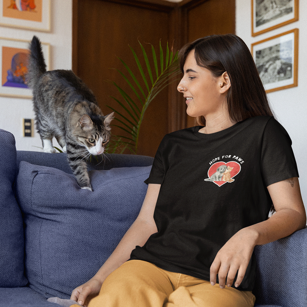 HOPE FOR PAWS – Men's Relaxed T‑Shirt - Beats 4 Hope