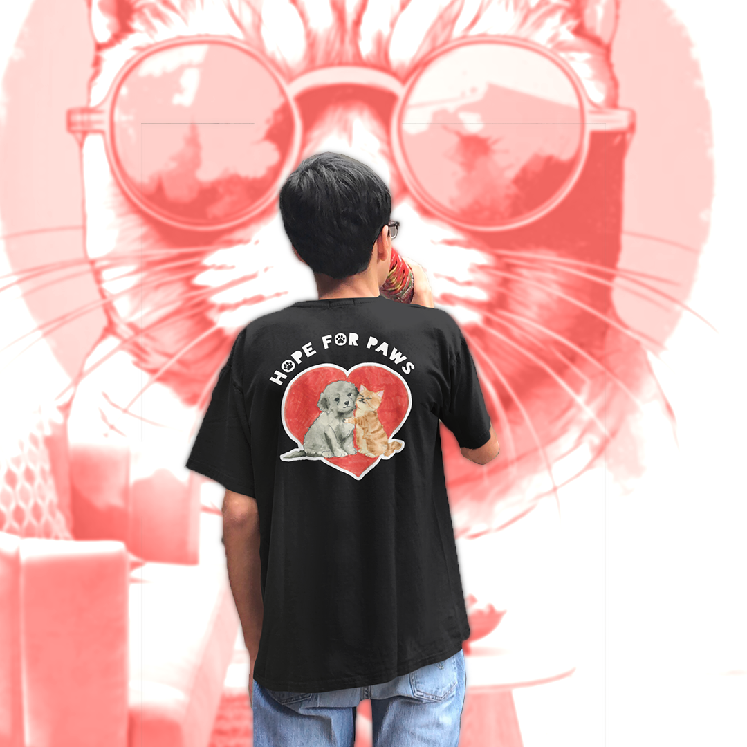HOPE FOR PAWS – Men's Relaxed T‑Shirt - Beats 4 Hope