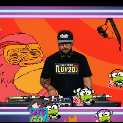 ILUV2DJ California  Unisex T-Shirt - Beats 4 Hope