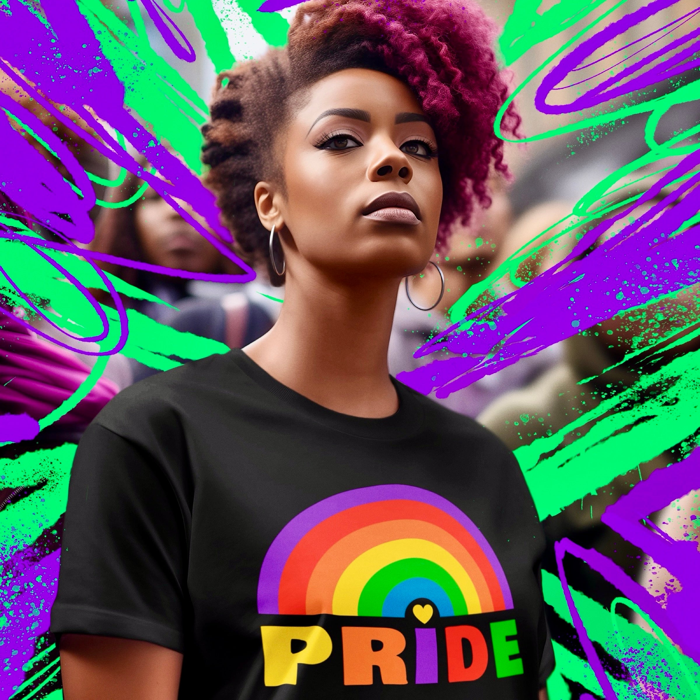 PRIDE WITH LOVE - Women's Relaxed T-Shirt - Beats 4 Hope