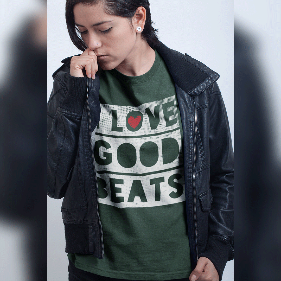 I LOVE GOOD BEATS Men's T-Shirt - Beats 4 Hope