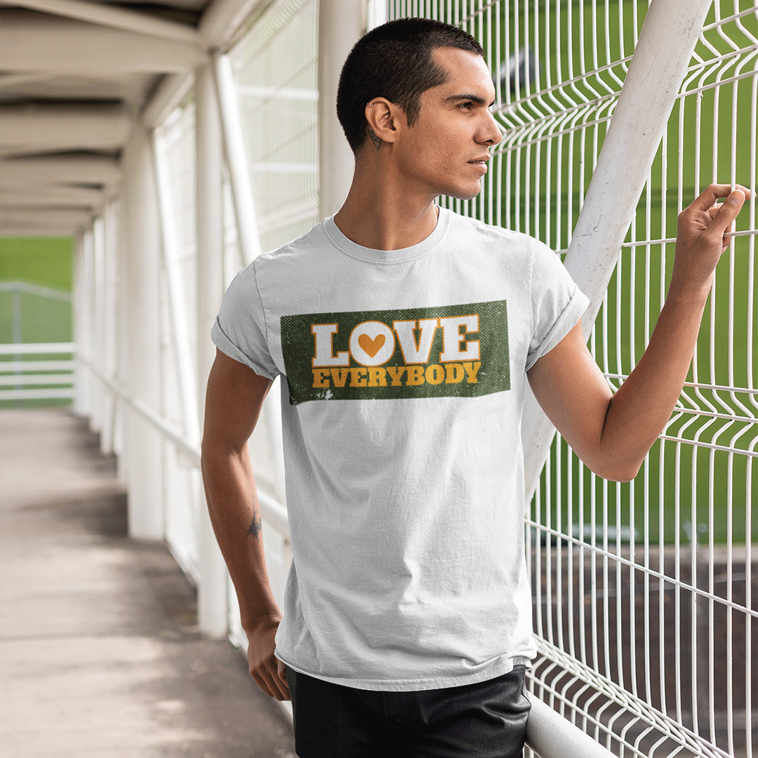 LOVE EVERYBODY Mens T-Shirt - Beats 4 Hope