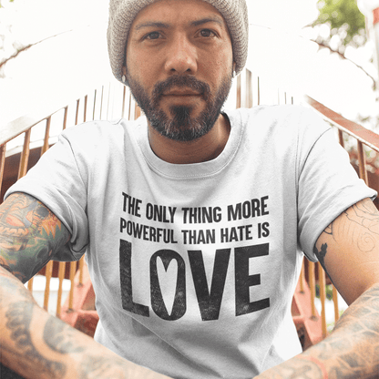 POWERFUL LOVE - Unisex T-Shirt - Beats 4 Hope
