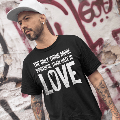 POWERFUL LOVE - Unisex T-Shirt - Beats 4 Hope