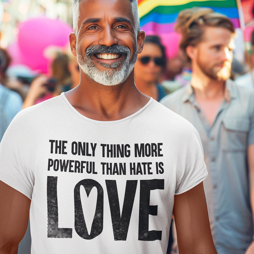 POWERFUL LOVE - Unisex T-Shirt - Beats 4 Hope