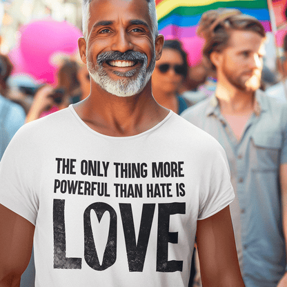 POWERFUL LOVE - Unisex T-Shirt - Beats 4 Hope
