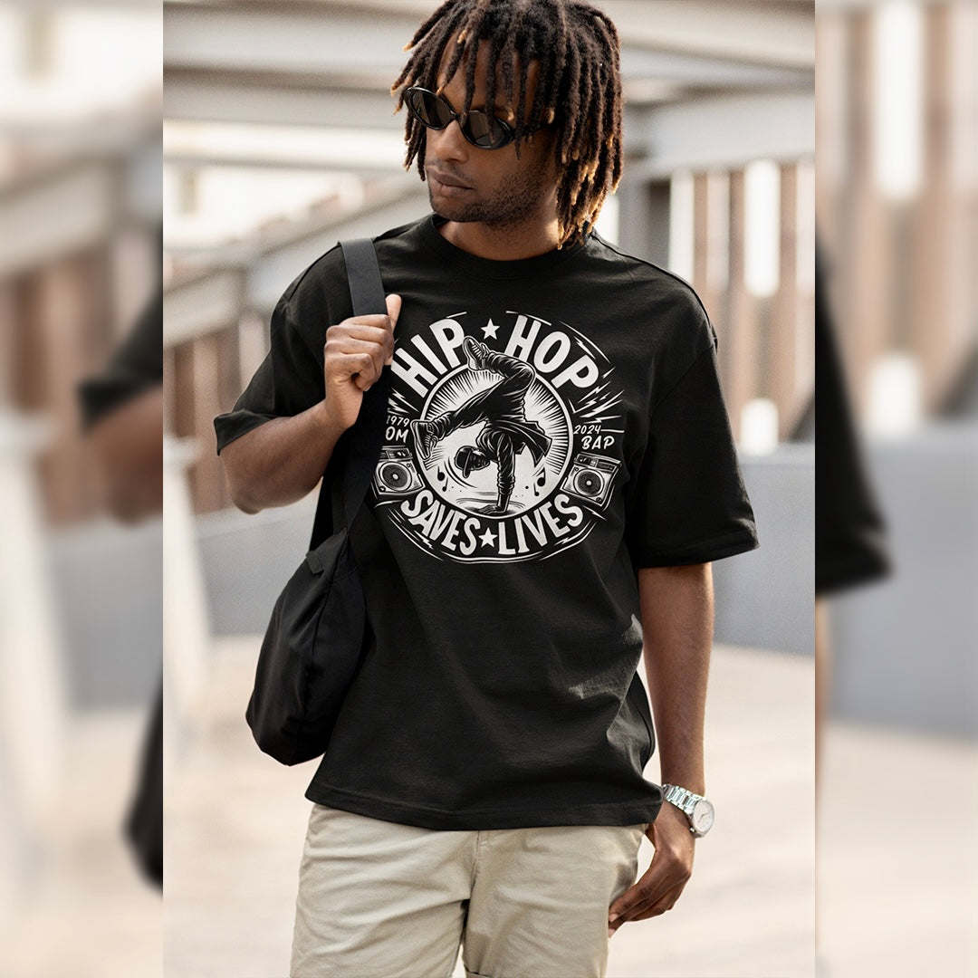 HIP HOP SAVES LIVES Unisex Breaking T-Shirt – Beats 4 Hope