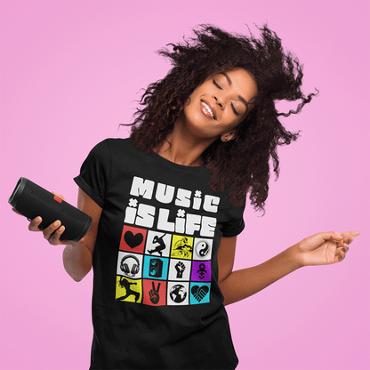 MUSIC IS LIFE  Unisex T-Shirt - Beats 4 Hope