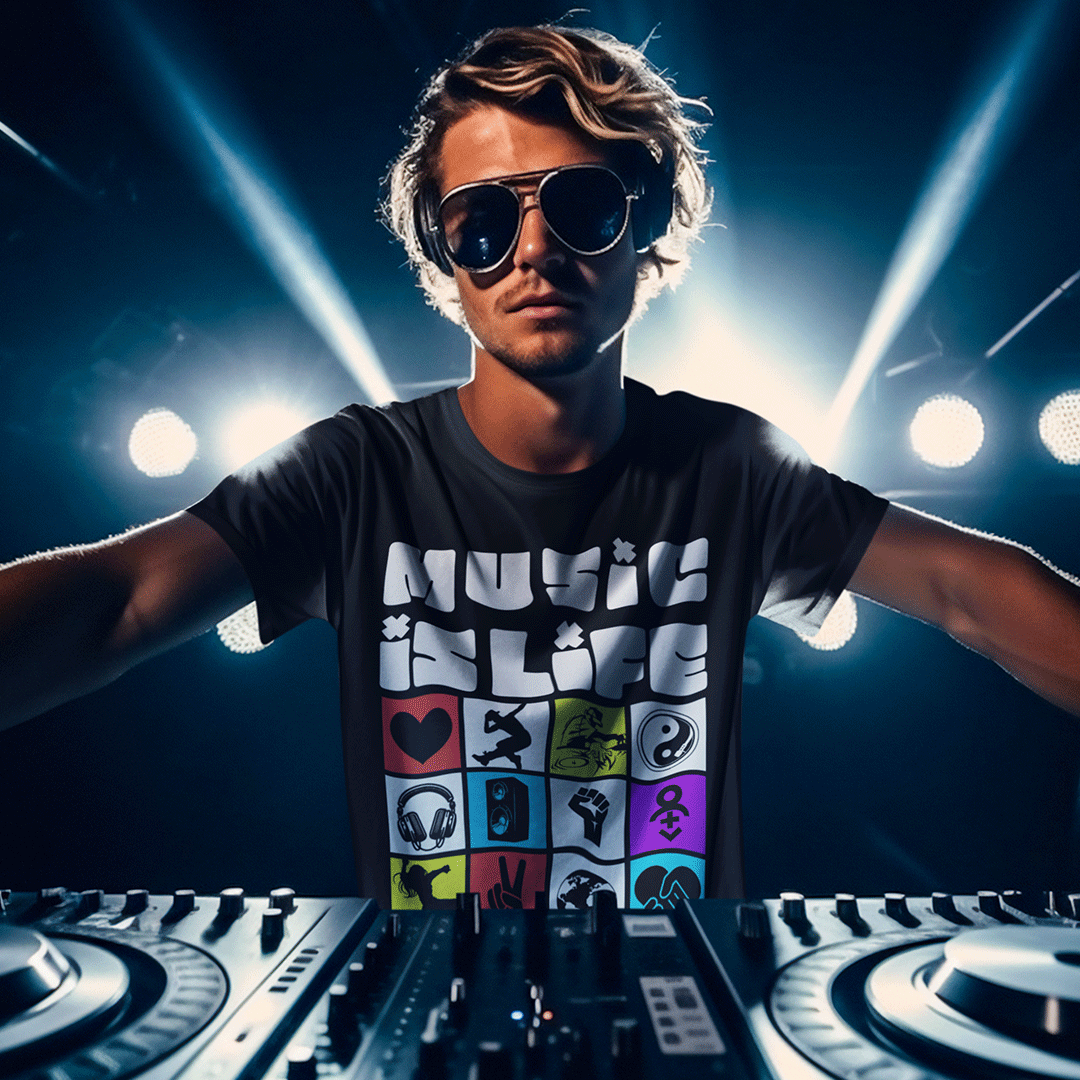 MUSIC IS LIFE  Unisex T-Shirt - Beats 4 Hope