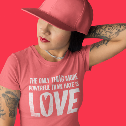 POWERFUL LOVE - Women's Relaxed T-Shirt - Beats 4 Hope