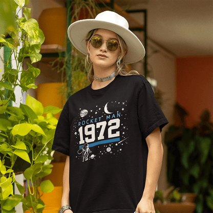 ROCKET MAN 1972  Men's T-Shirt - Beats 4 Hope