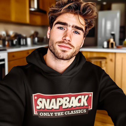 SNAPBACK RED Premium Hoodie - Beats 4 Hope