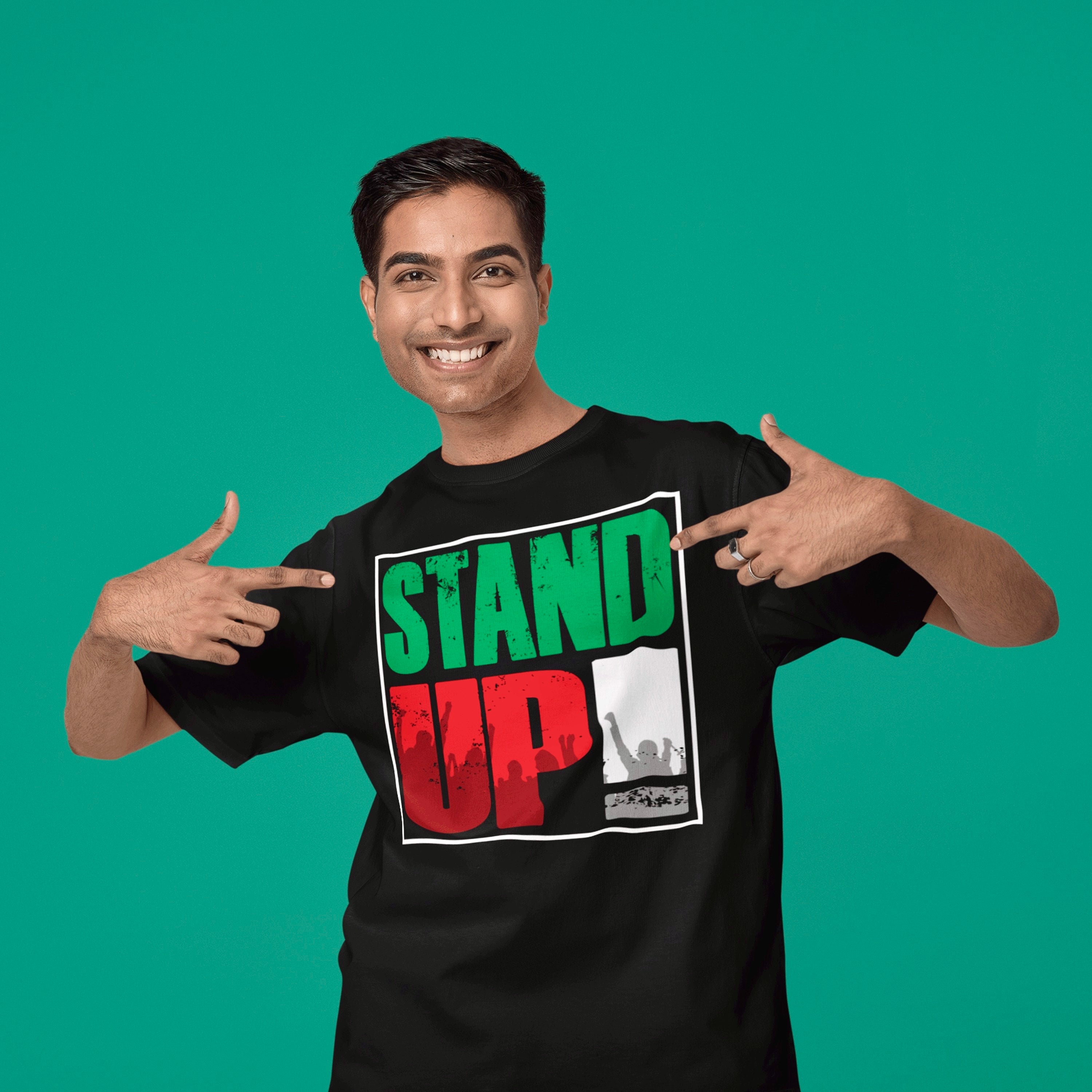 STAND UP! Men's T-Shirt - Beats 4 Hope