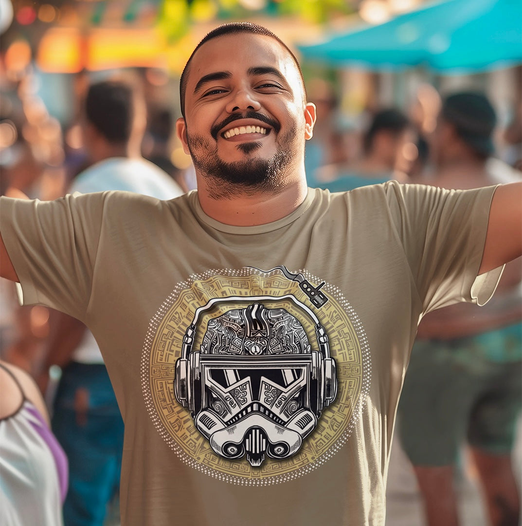 AUDIO1 DJ TROOPER  Men's T-shirt - Beats 4 Hope