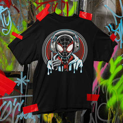 SPIDER VIBES Mens T- Shirt