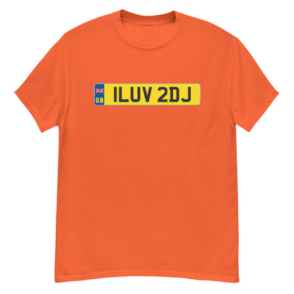 ILUV 2DJ - GB UK BLUE Men's T-Shirt - Beats 4 Hope