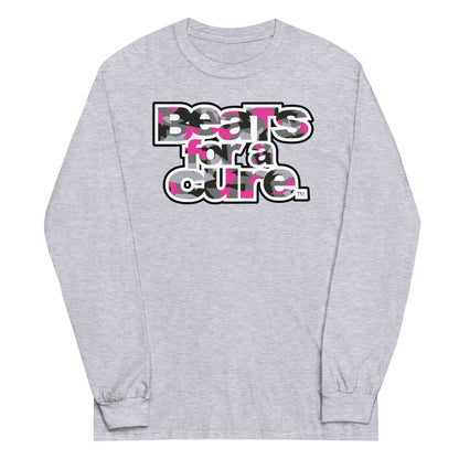 Beats For A Cure Camo Long Sleeve Shirt - Sport Grey / S - Sport Grey / M - Sport Grey / L - Sport Grey / XL - Sport Grey / 2XL - Sport Grey / 3XL - Sport Grey / 4XL