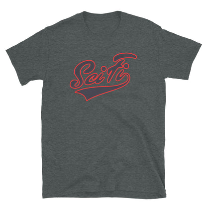 Executive Sci-Fi Unisex T-Shirt - Dark Heather / S - Dark Heather / M - Dark Heather / L - Dark Heather / XL - Dark Heather / 2XL - Dark Heather / 3XL