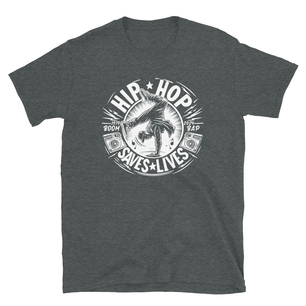 HIP HOP SAVES LIVES Unisex Breaking T-Shirt – Beats 4 Hope
