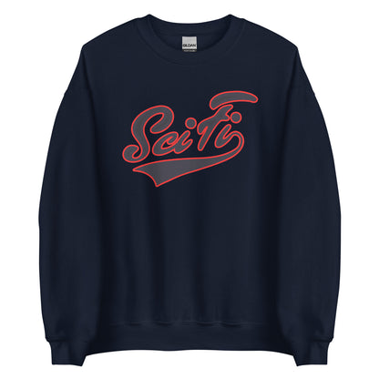 Executive Sci-Fi Unisex Sweatshirt - Navy / S - Navy / M - Navy / L - Navy / XL - Navy / 2XL - Navy / 3XL - Navy / 4XL - Navy / 5XL