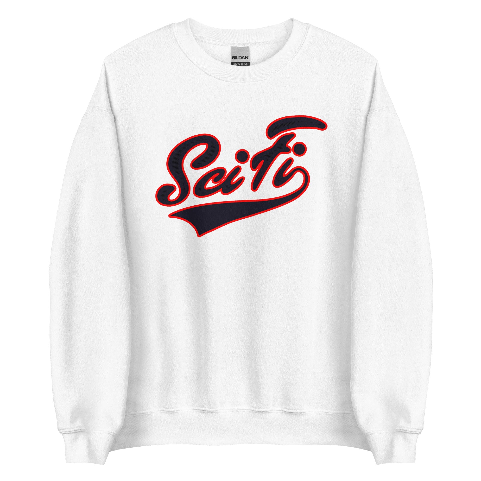 Executive Sci-Fi Unisex Sweatshirt - White / S - White / M - White / L - White / XL - White / 2XL - White / 3XL - White / 4XL - White / 5XL
