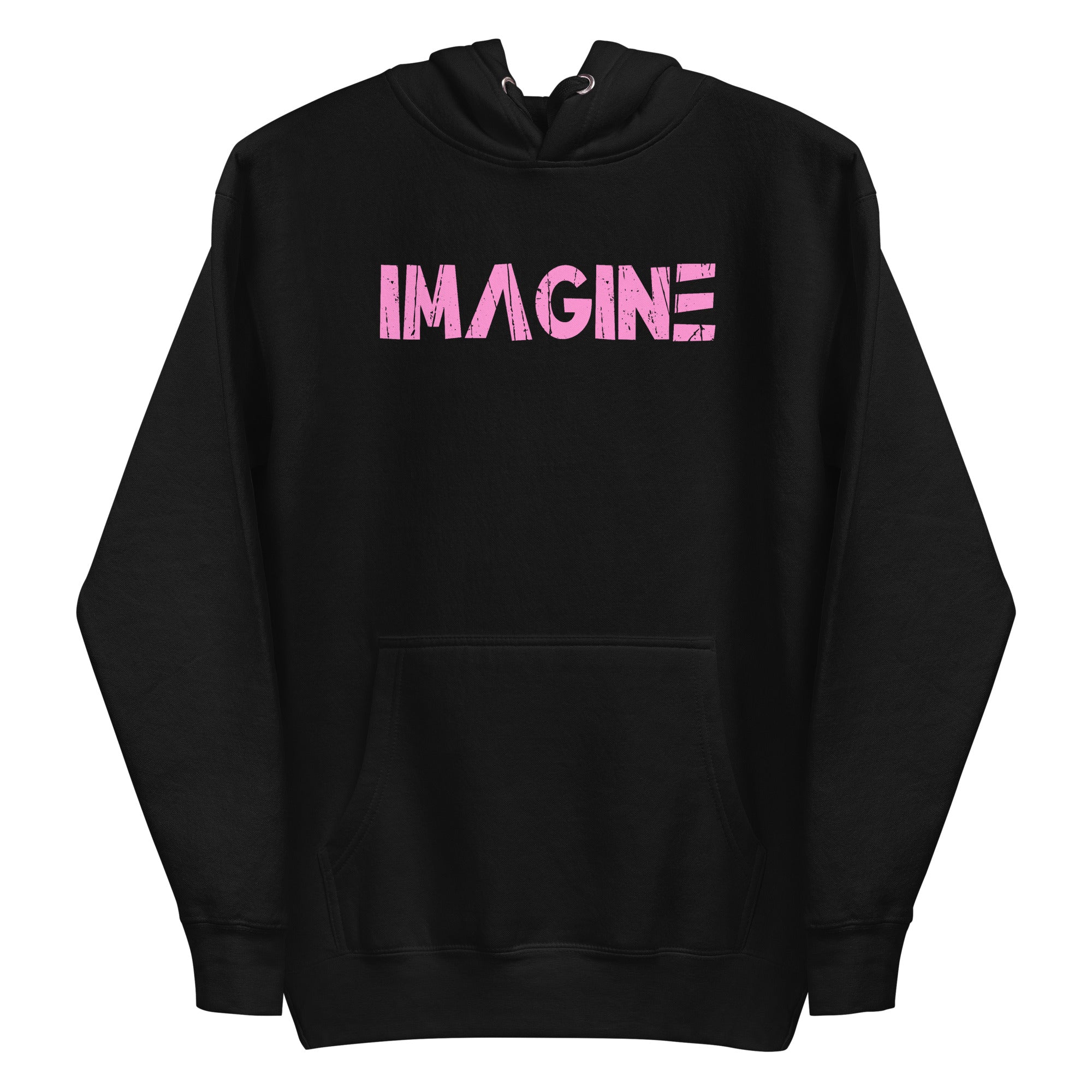 IMAGINE - Pink Unisex Hoodie - Beats 4 Hope