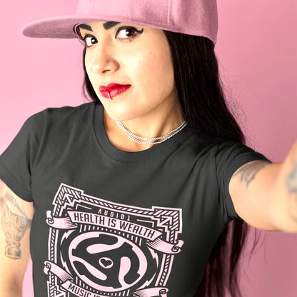 HEALTH IS WEALTH PINK - Unisex T-Shirt - Beats 4 Hope