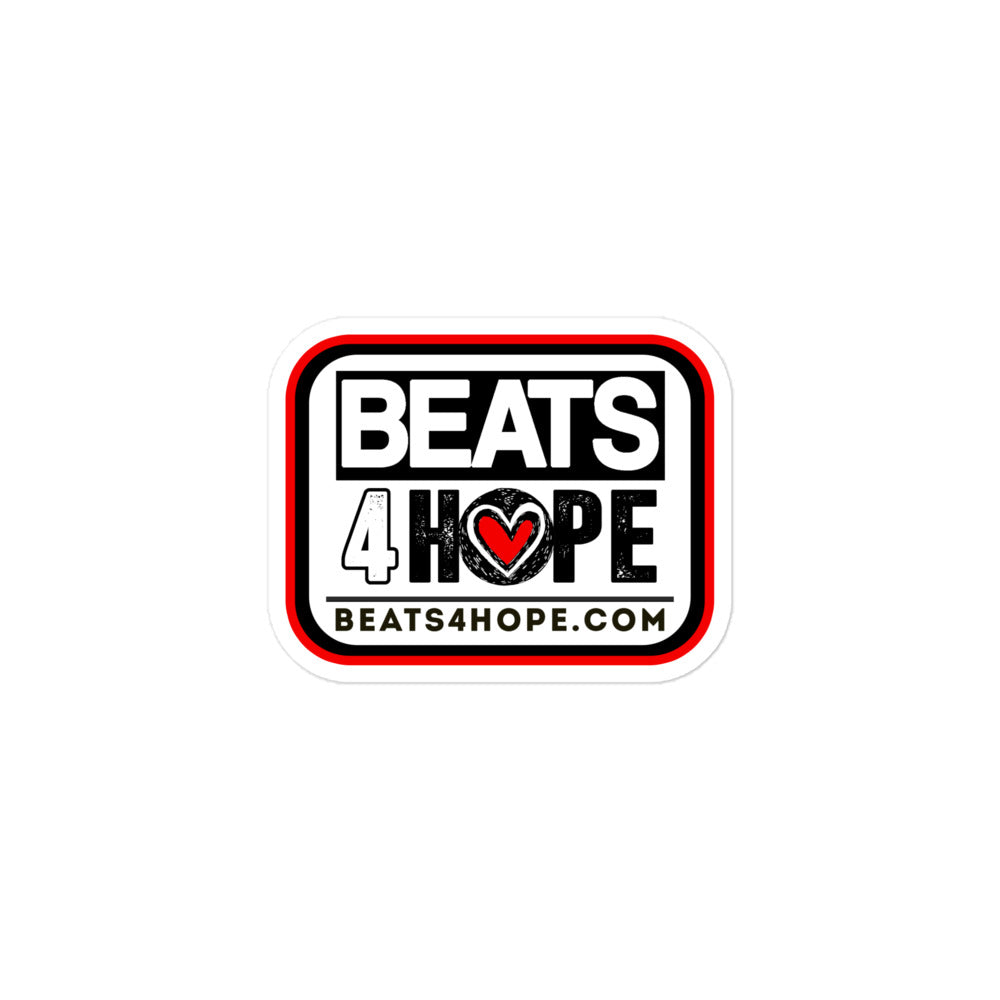BEATS4HOPE - Bubble-free stickers - Beats 4 Hope