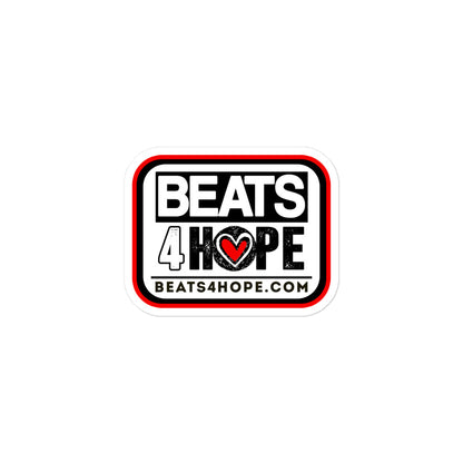 BEATS4HOPE - Bubble-free stickers - Beats 4 Hope