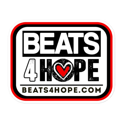 BEATS4HOPE - Bubble-free stickers - Beats 4 Hope