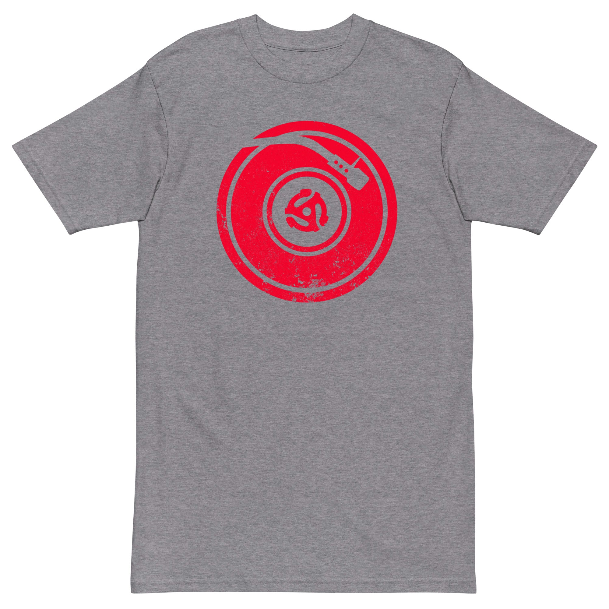 DJ TURNTABLE 45 Men’s premium heavyweight tee - Beats 4 Hope