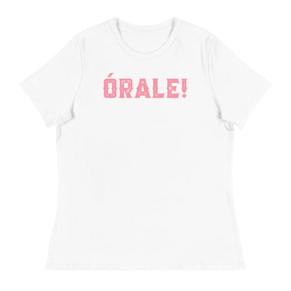 ORALE! in PINK - Women's T-Shirt LIMITED EDITION - Beats 4 Hope