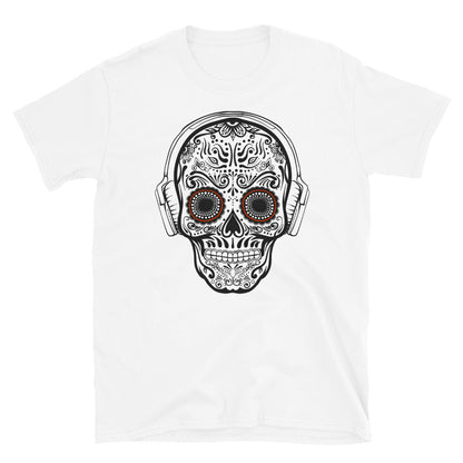 SUGAR SKULL BEATS Unisex T-Shirt - Beats 4 Hope
