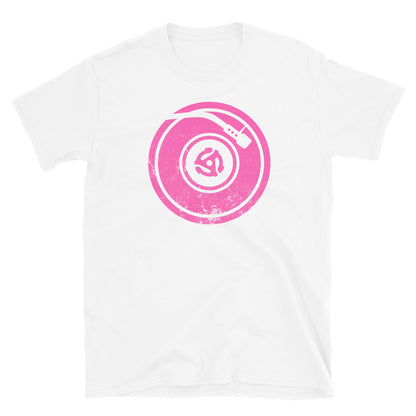 TURNTABLE THINK PINK Unisex T-Shirt - Beats 4 Hope