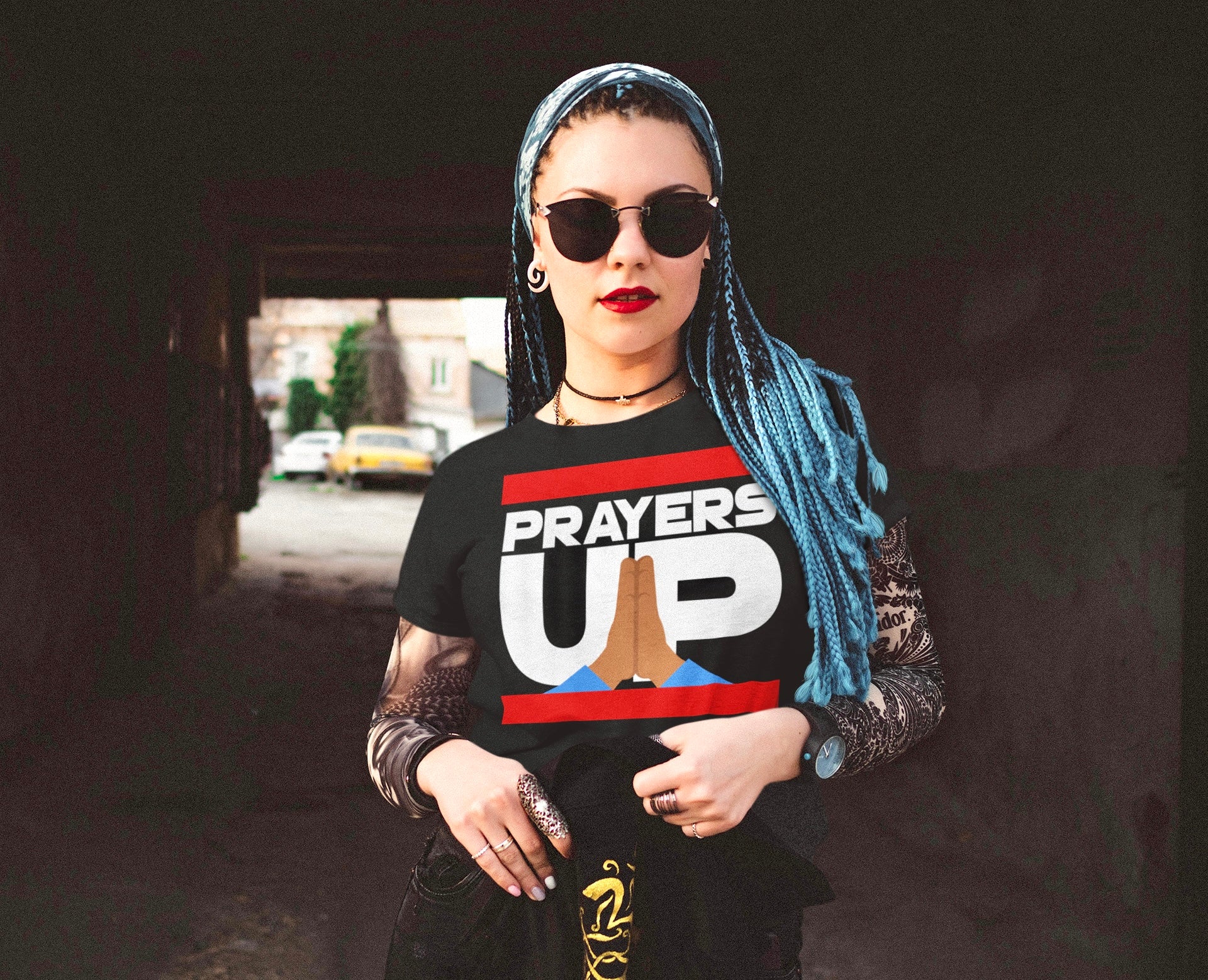 PRAYERS UP T-Shirt - Beats 4 Hope