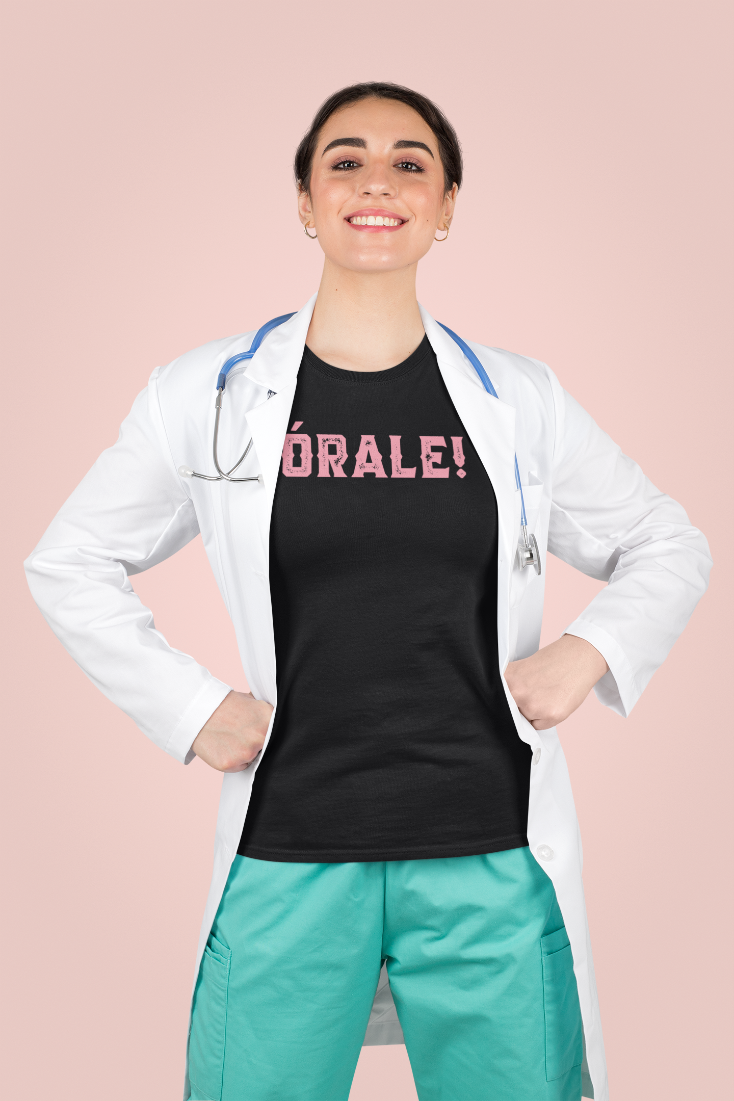 ORALE! in PINK - Women's T-Shirt LIMITED EDITION - Beats 4 Hope